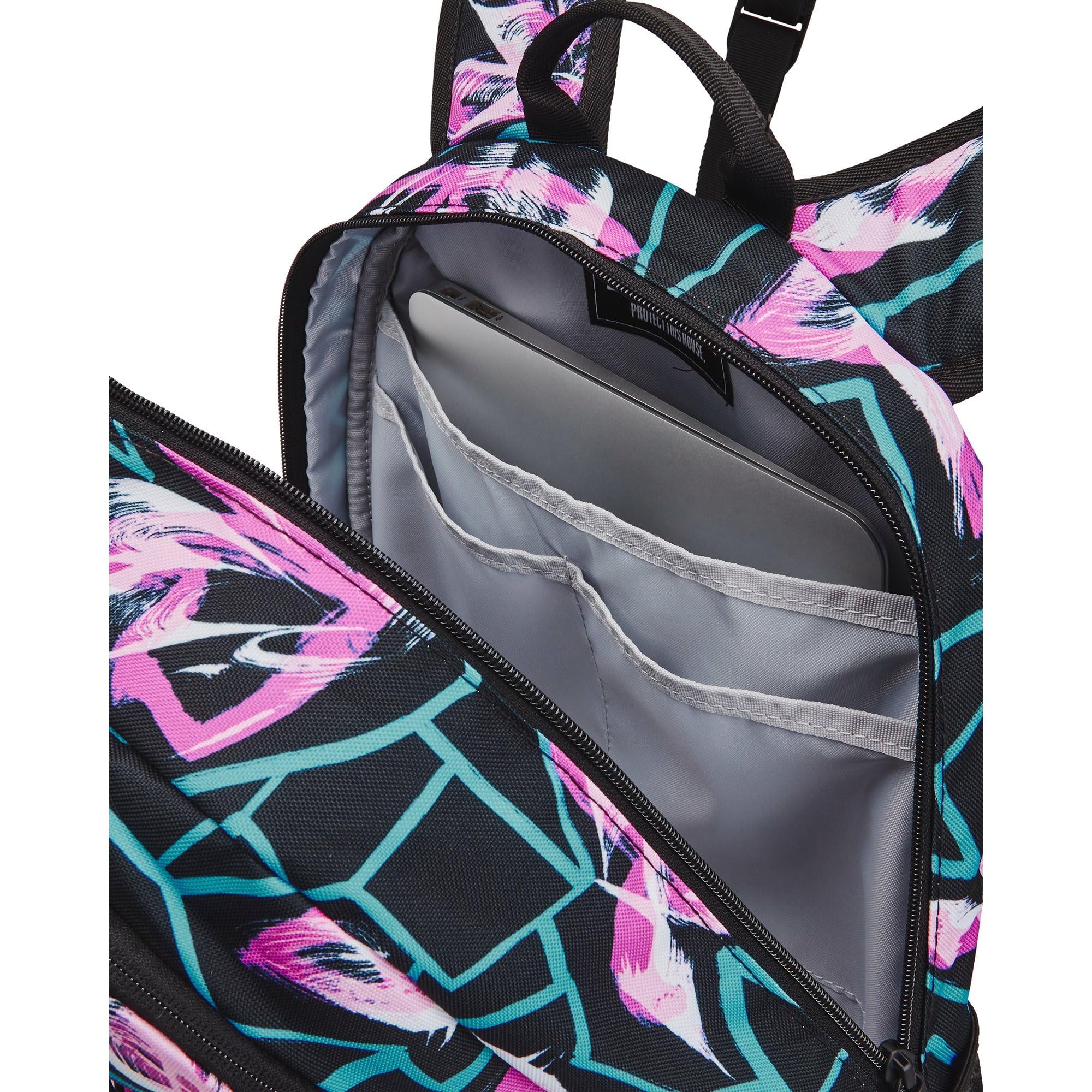 Foto 3 | Mochila Under Armour Hustle Sport 572 Para Adultos, Unisex, Color Magenta Vivo - Venta Internacional.
