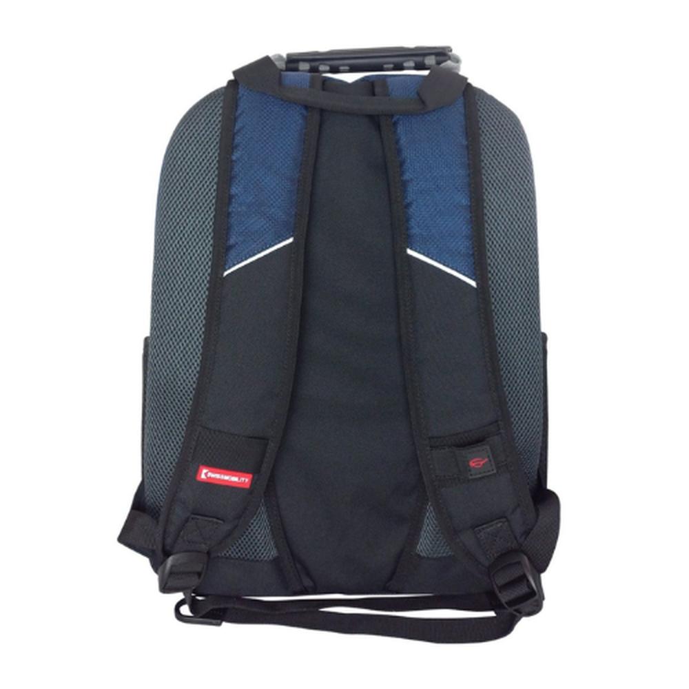 Foto 5 pulgar | Backpack Swissmobility Para Laptop De 17'', Color Azul Negro