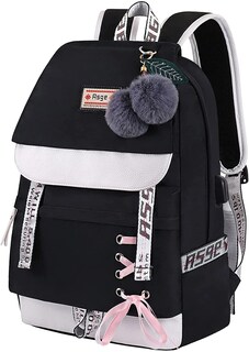 Foto 1 | Mochila Generic Asge de Nailon Negro - Venta Internacional