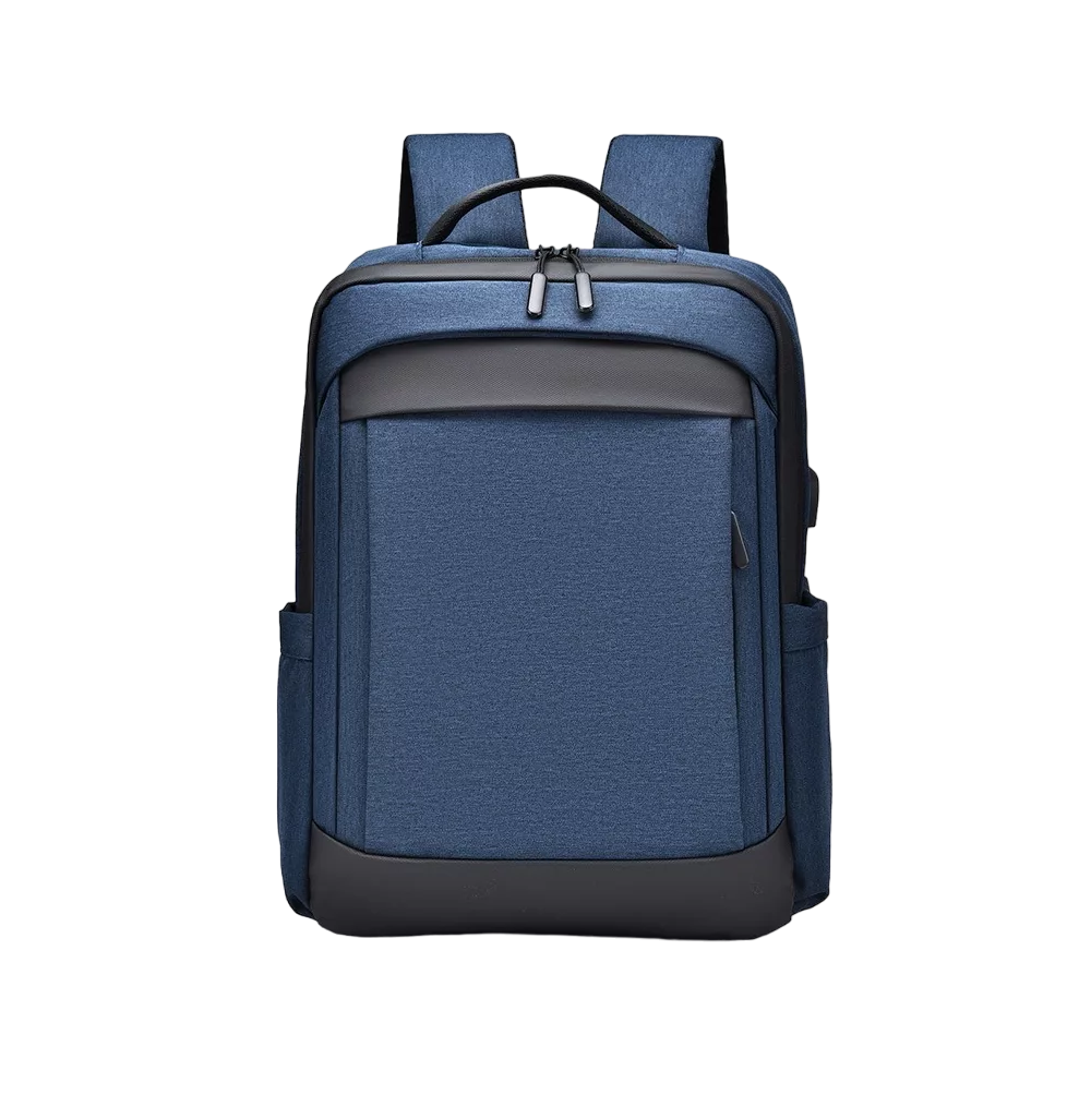 Foto 1 | Mochila De Hombro De Negocios De Gran Capacidad Resistente Escolar Azul