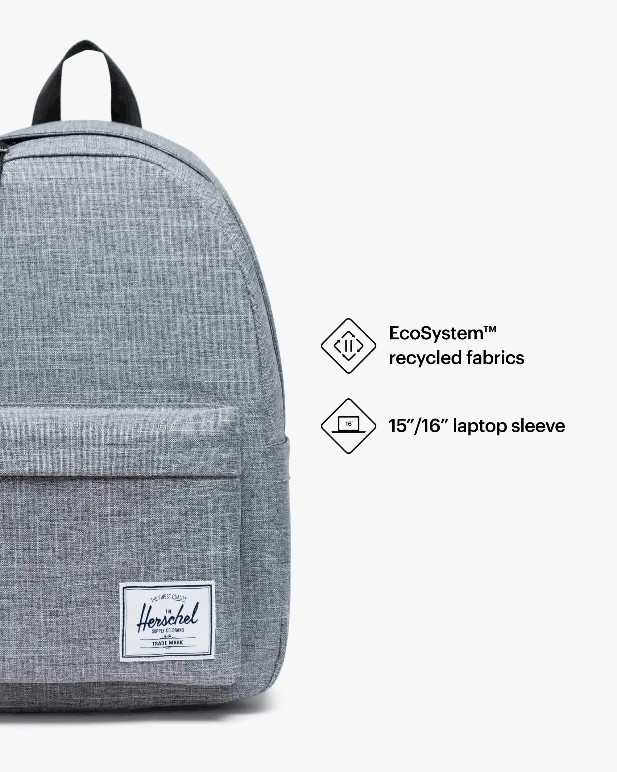 Foto 4 pulgar | Mochila Herschel Supply Co. Herschel Classic Xl Raven - Venta Internacional.