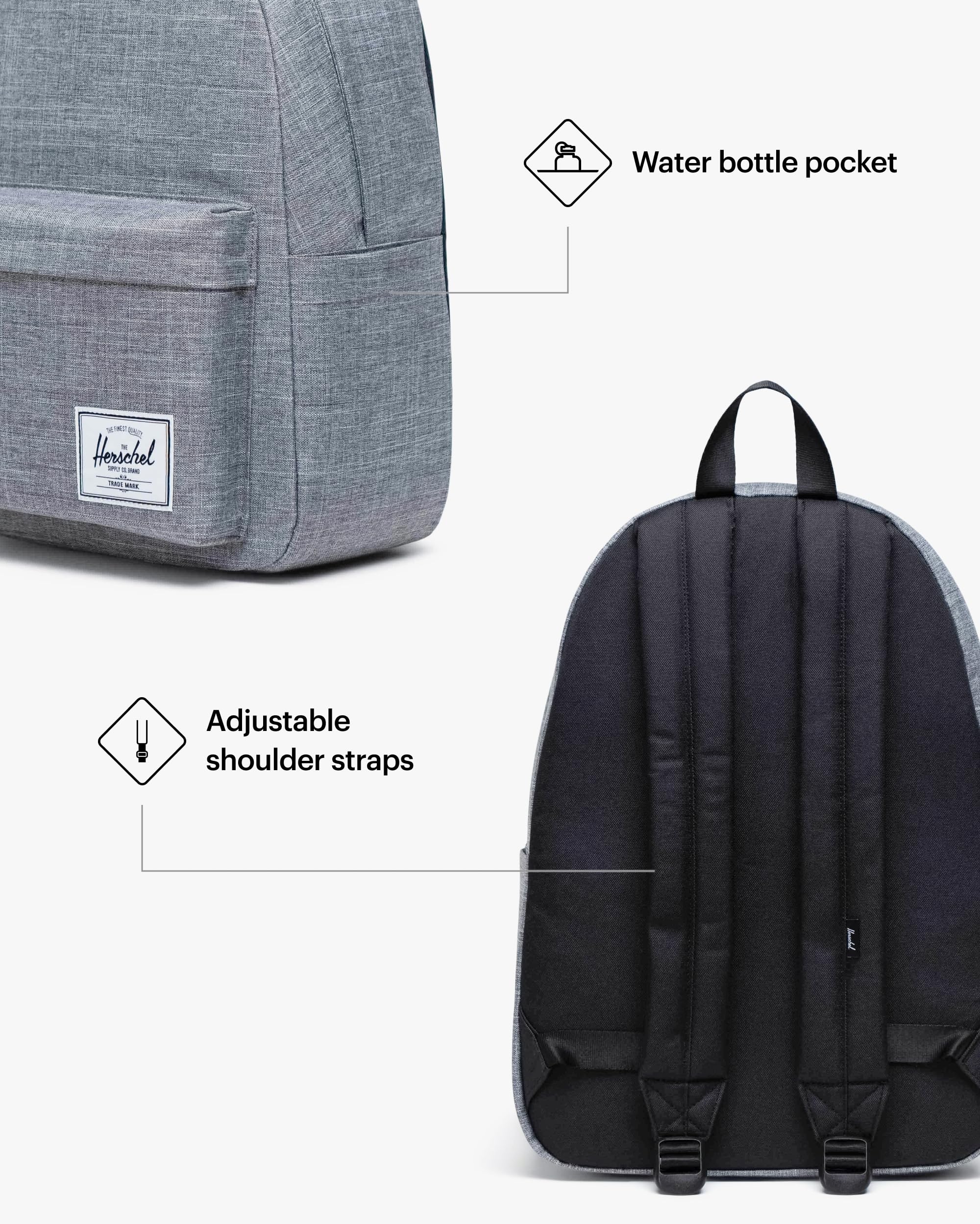 Foto 5 pulgar | Mochila Herschel Supply Co. Herschel Classic Xl Raven - Venta Internacional.