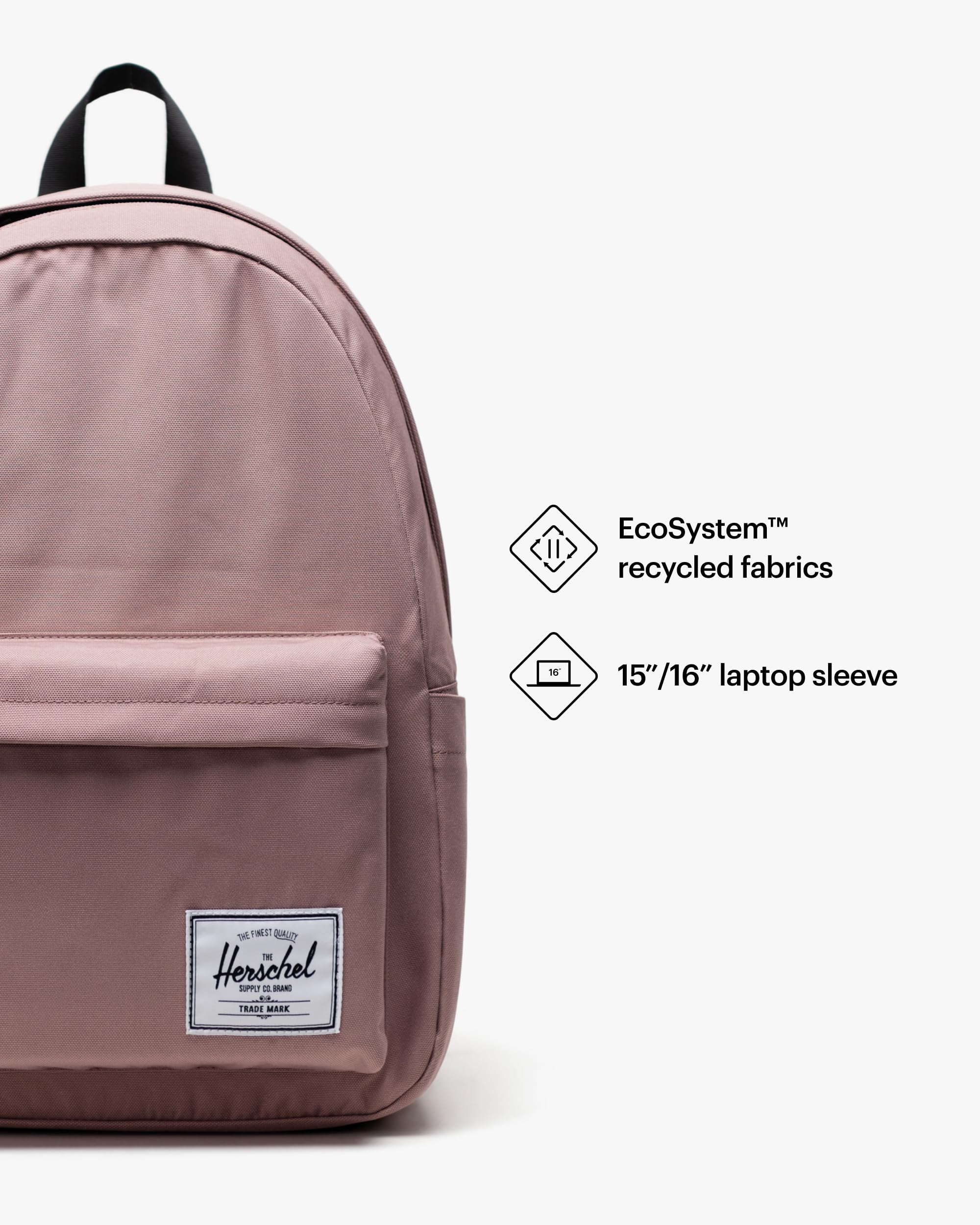 Foto 4 pulgar | Mochila Herschel Supply Co. Rosa Fresno Herschel Classic Xl - Venta Internacional.