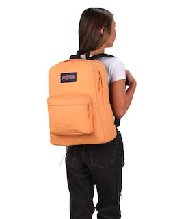 Foto 6 | Mochila Jansport Superbreak, Duradera Y Ligera, Color Albaricoque - Venta Internacional.