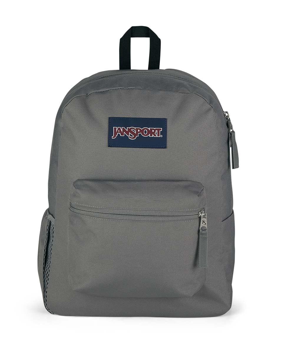 Mochila Jansport Cross Town Poliéster Gris Grafito - Venta Internacional.