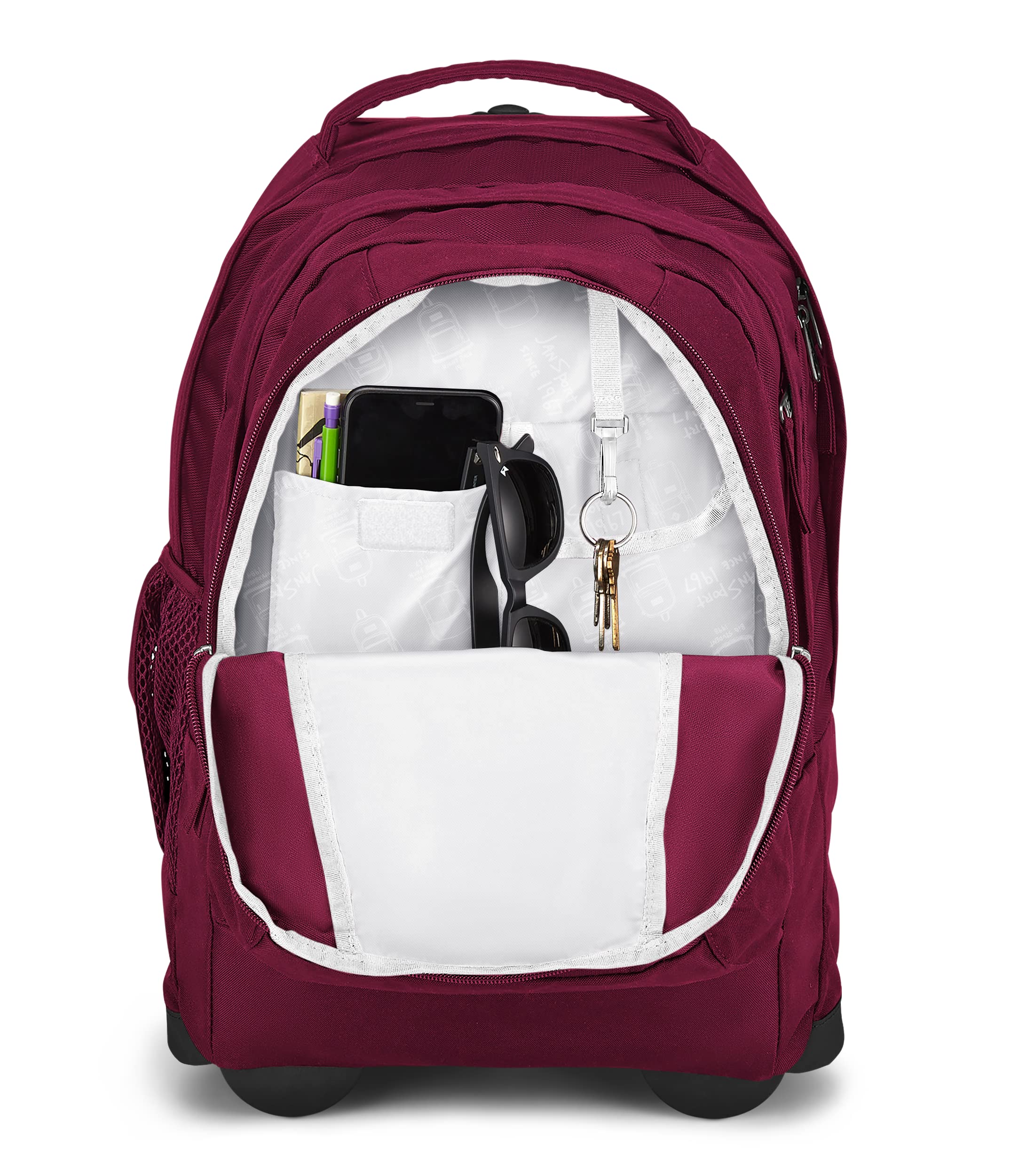 Foto 6 | Mochila Con Ruedas Jansport Driver De 8 Ruedas Con Funda Para Portátil De 15 Pulgadas - Venta Internacional.