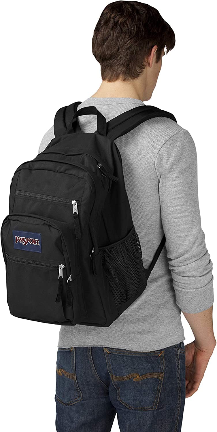 Foto 7 pulgar | Mochila Jansport Big Student Para Portátil Escolar De 15 Pulgadas, Negra - Venta Internacional.