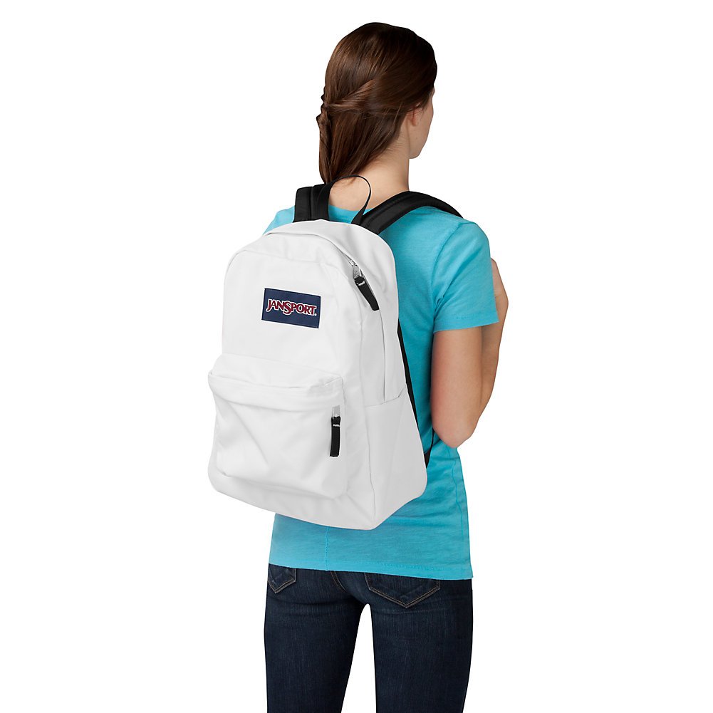 Foto 5 pulgar | Mochila Jansport Superbreak Classic Ultralight White - Venta Internacional.