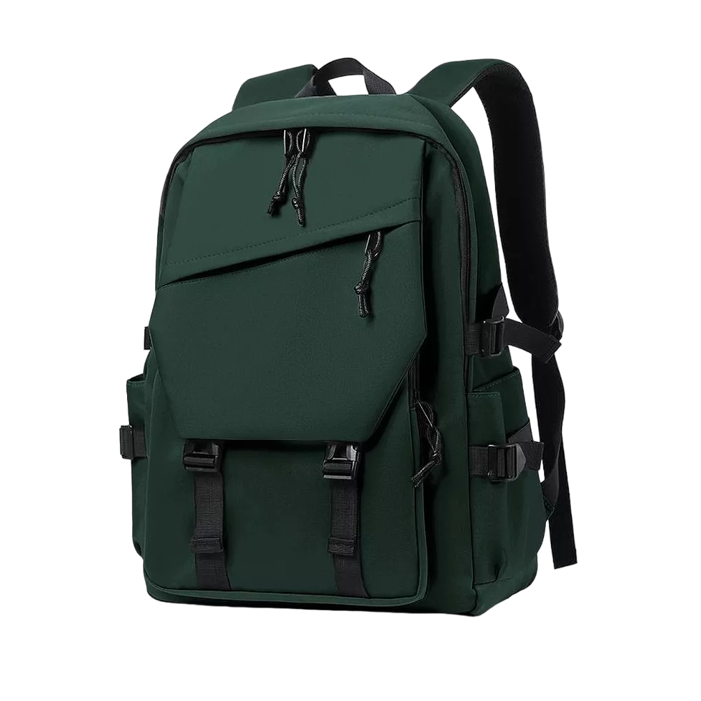 Foto 2 pulgar | Mochila Back Pack Casual Deportiva Escolar Impermeable Hex G Color Verde