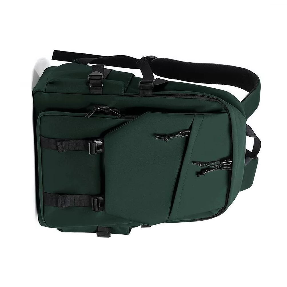 Foto 3 pulgar | Mochila Back Pack Casual Deportiva Escolar Impermeable Hex G Color Verde
