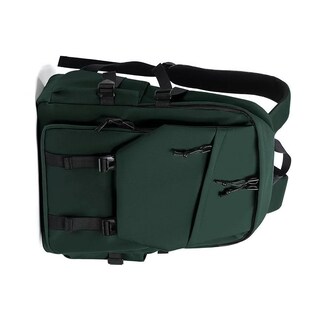 Foto 2 | Mochila Back Pack Casual Deportiva Escolar Impermeable Hex G Color Verde