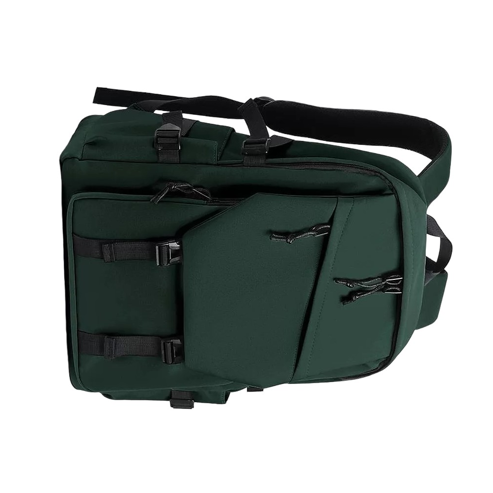 Foto 6 pulgar | Mochila Back Pack Casual Deportiva Escolar Impermeable Hex G Color Verde