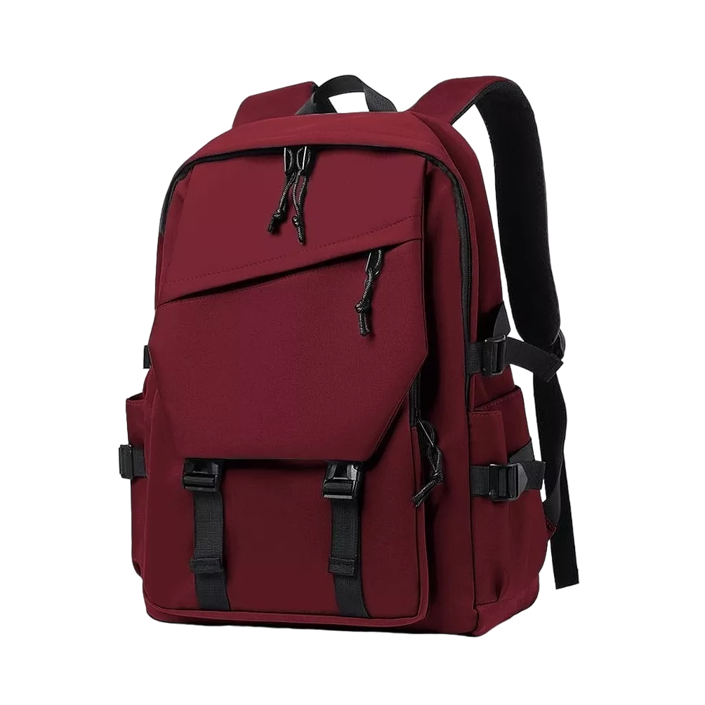 Foto 2 pulgar | Mochila Back Pack Casual Deportiva Escolar Impermeable Hex G Color Rojo