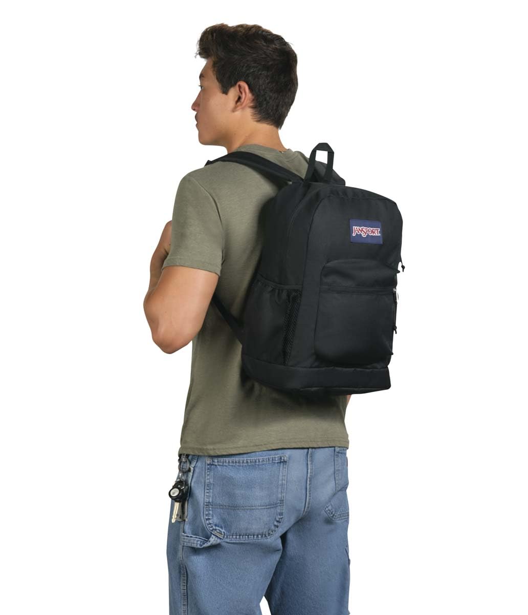 Foto 7 pulgar | Mochila Jansport Cross Town Plus Negra - Venta Internacional
