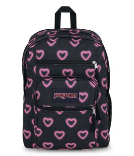 Foto 1 | Mochila JanSport Happy Hearts Negra para Portátil de 15" - Venta Internacional