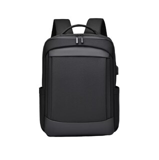 Foto 1 | Mochila De Hombro De Negocios De Gran Capacidad Resistente Escolar Negro