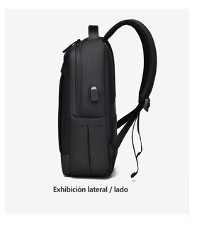 Foto 5 | Mochila De Hombro De Negocios De Gran Capacidad Resistente Escolar Negro