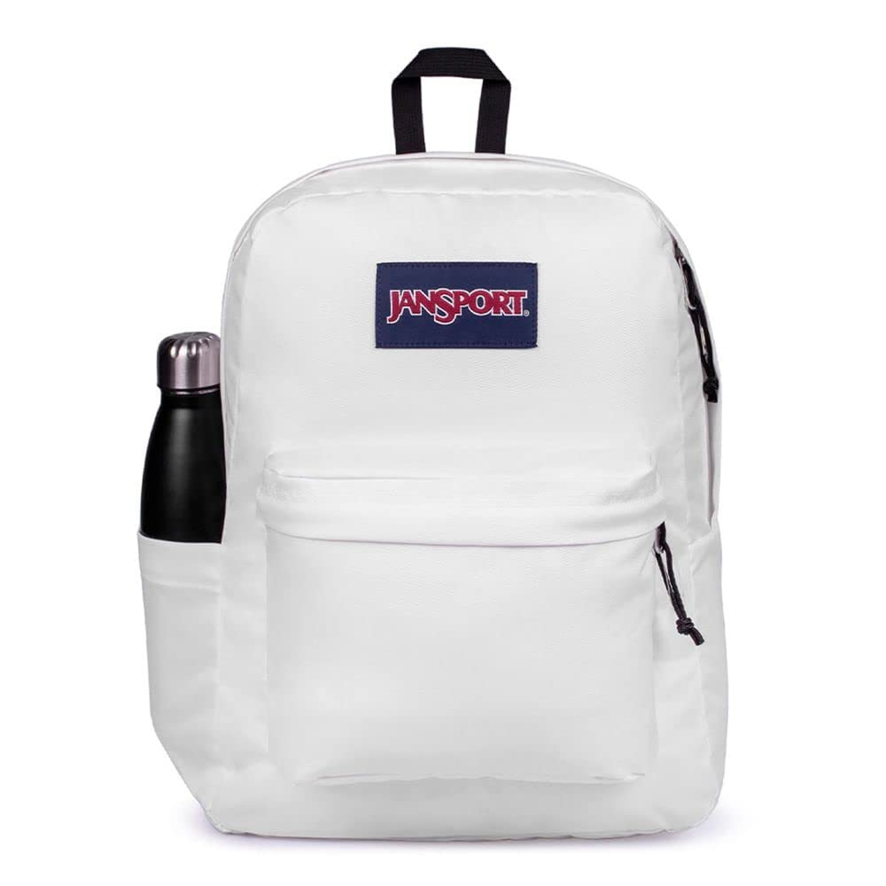 Foto 2 pulgar | Mochila Jansport Superbreak Blanca Duradera y Ligera - Venta Internacional
