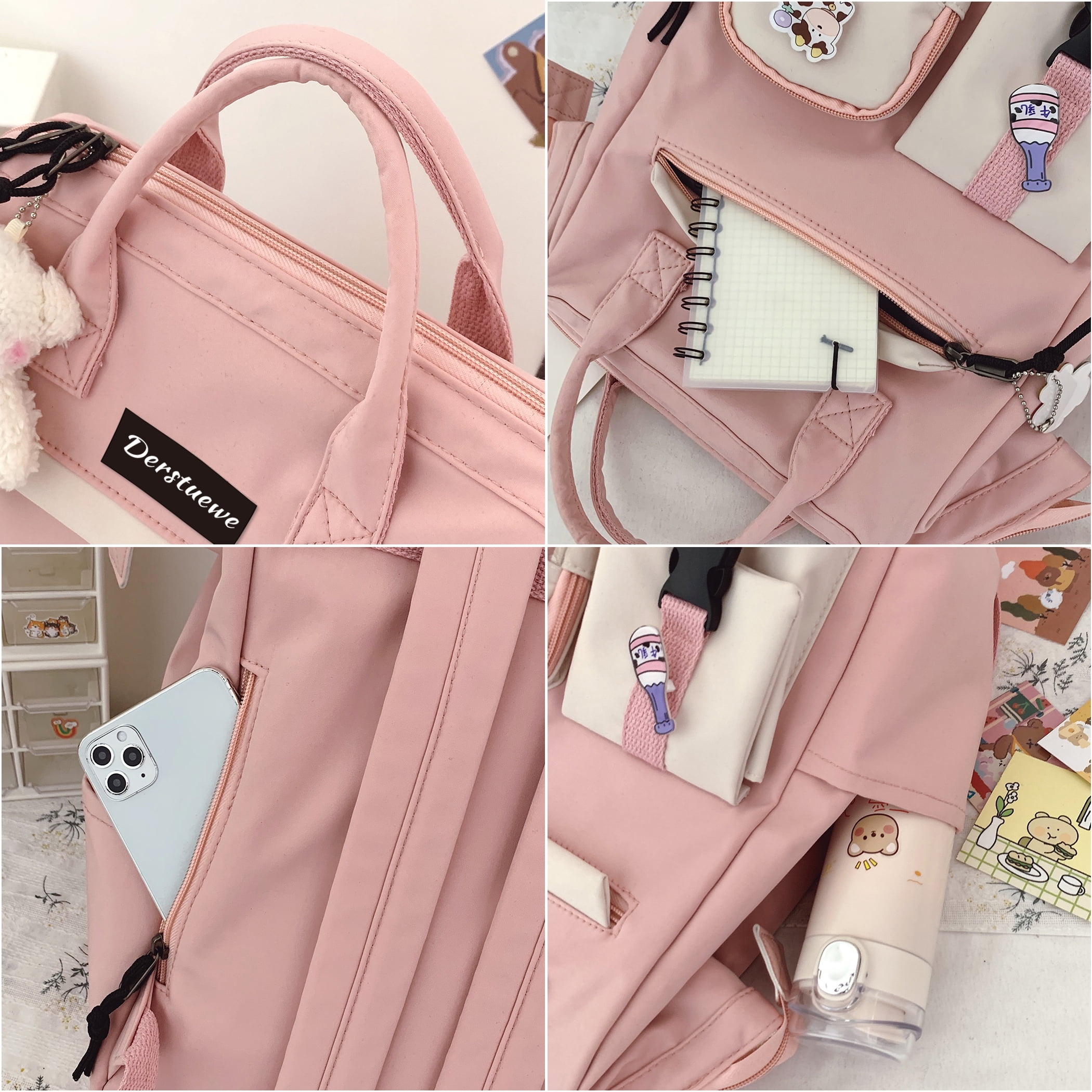 Foto 4 pulgar | Mochila Clip Bear Accesory Morada Impermeable para Niñas - Venta Internacional