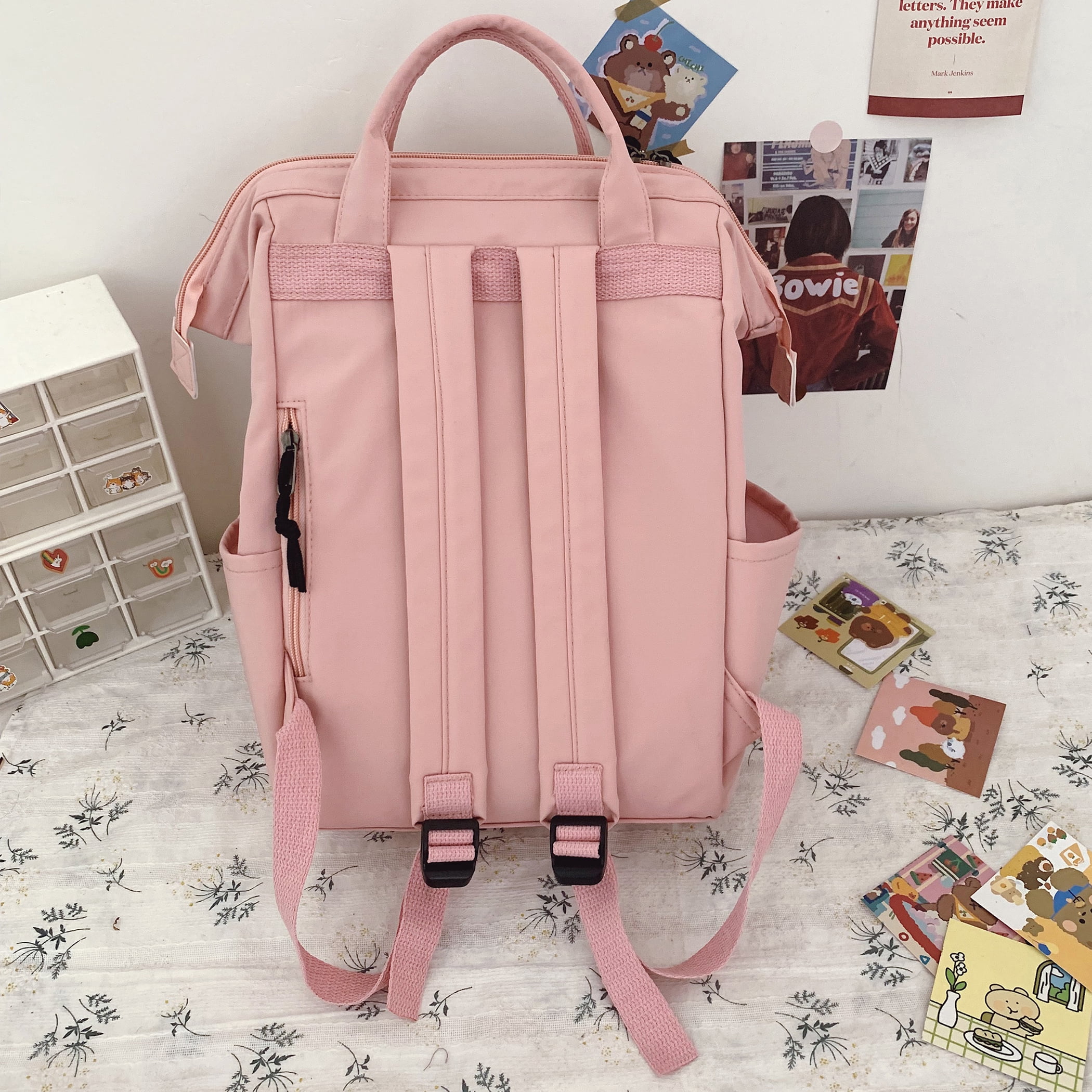 Foto 5 pulgar | Mochila Clip Bear Accesory Morada Impermeable para Niñas - Venta Internacional