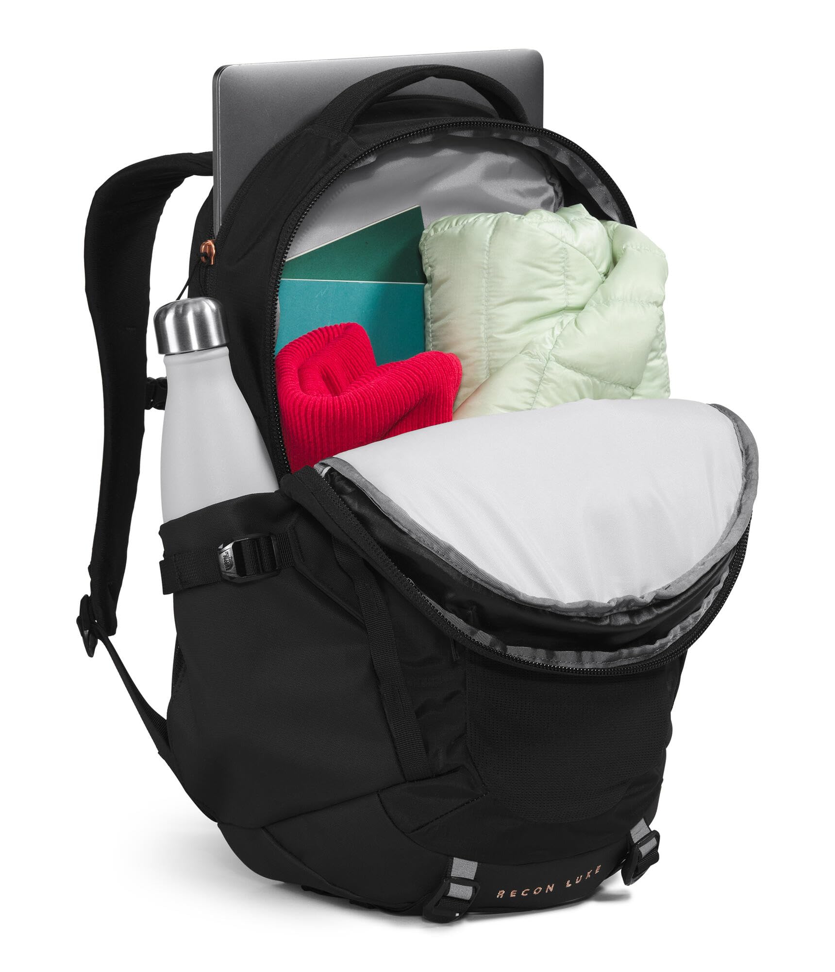 Foto 6 pulgar | Mochila The North Face Recon Luxe Para Mujer Tnf Negra - Venta Internacional.