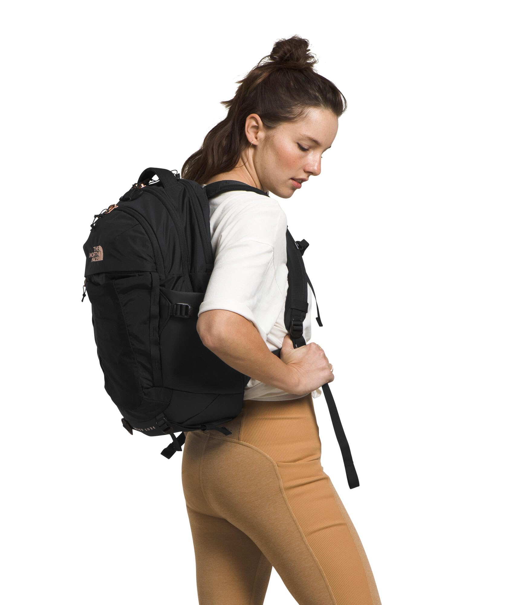 Foto 6 | Mochila The North Face Recon Luxe Para Mujer Tnf Negra - Venta Internacional.