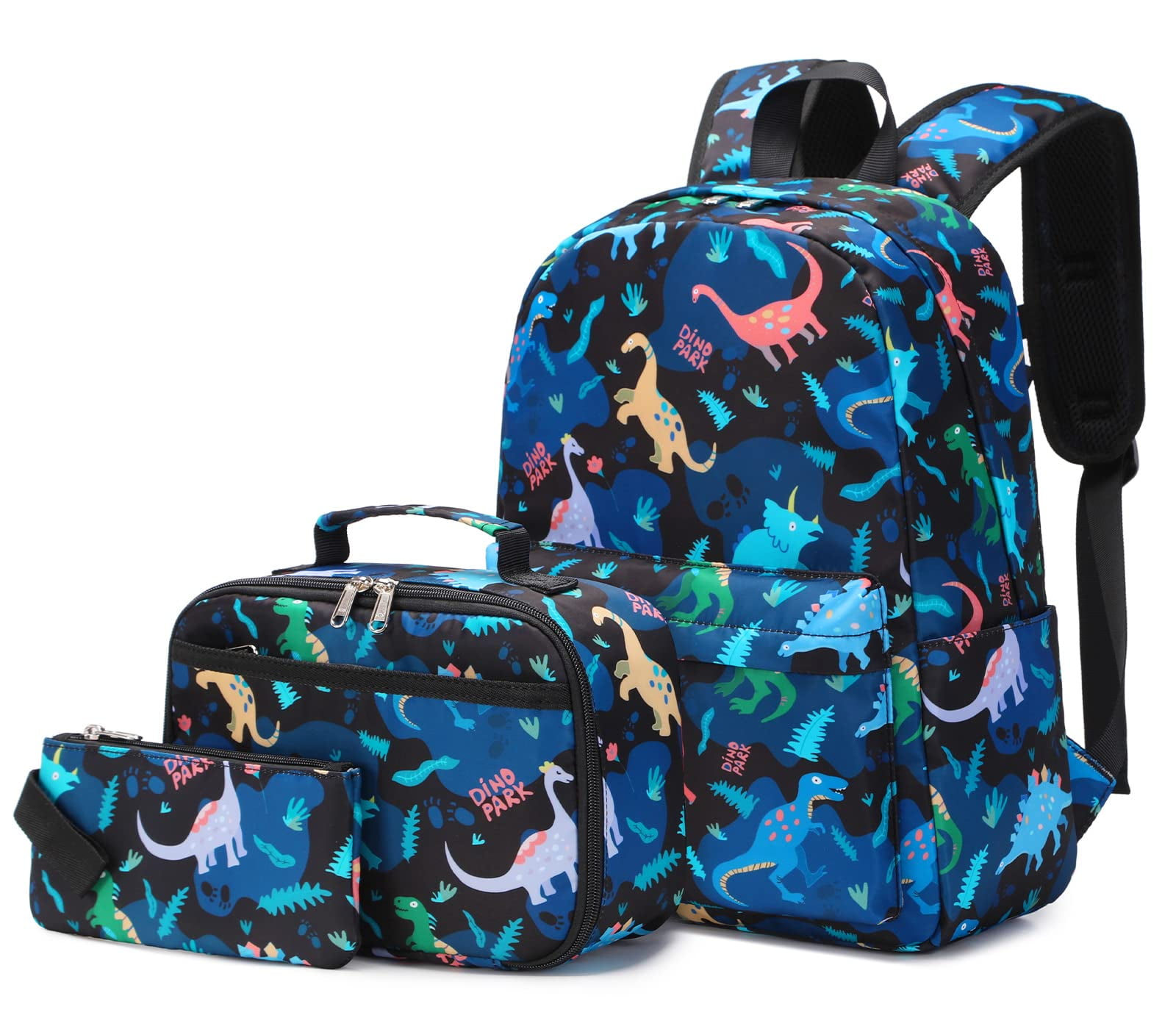 Foto 1 | Juego De Tres Bolsas Para Libros Para Niños Y Niñas Con Lonchera - Venta Internacional.