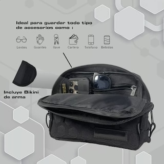 Foto 3 | Pechera C/funda Táctica Eo Safe Imports Esi-14461 Negro