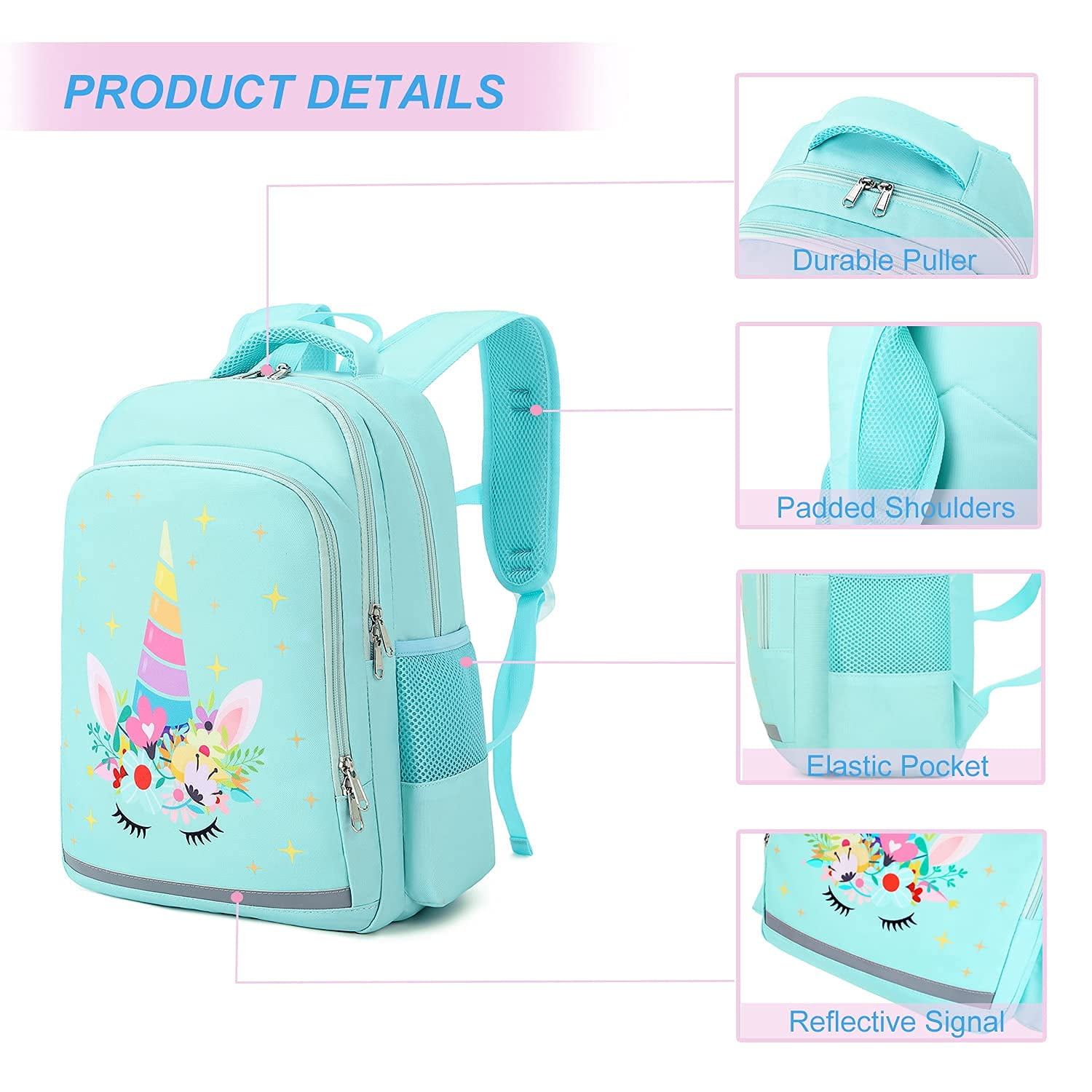 Foto 3 pulgar | Juego De Tres Bolsas Para Libros Para Niños Y Niñas Con Lonchera - Venta Internacional.
