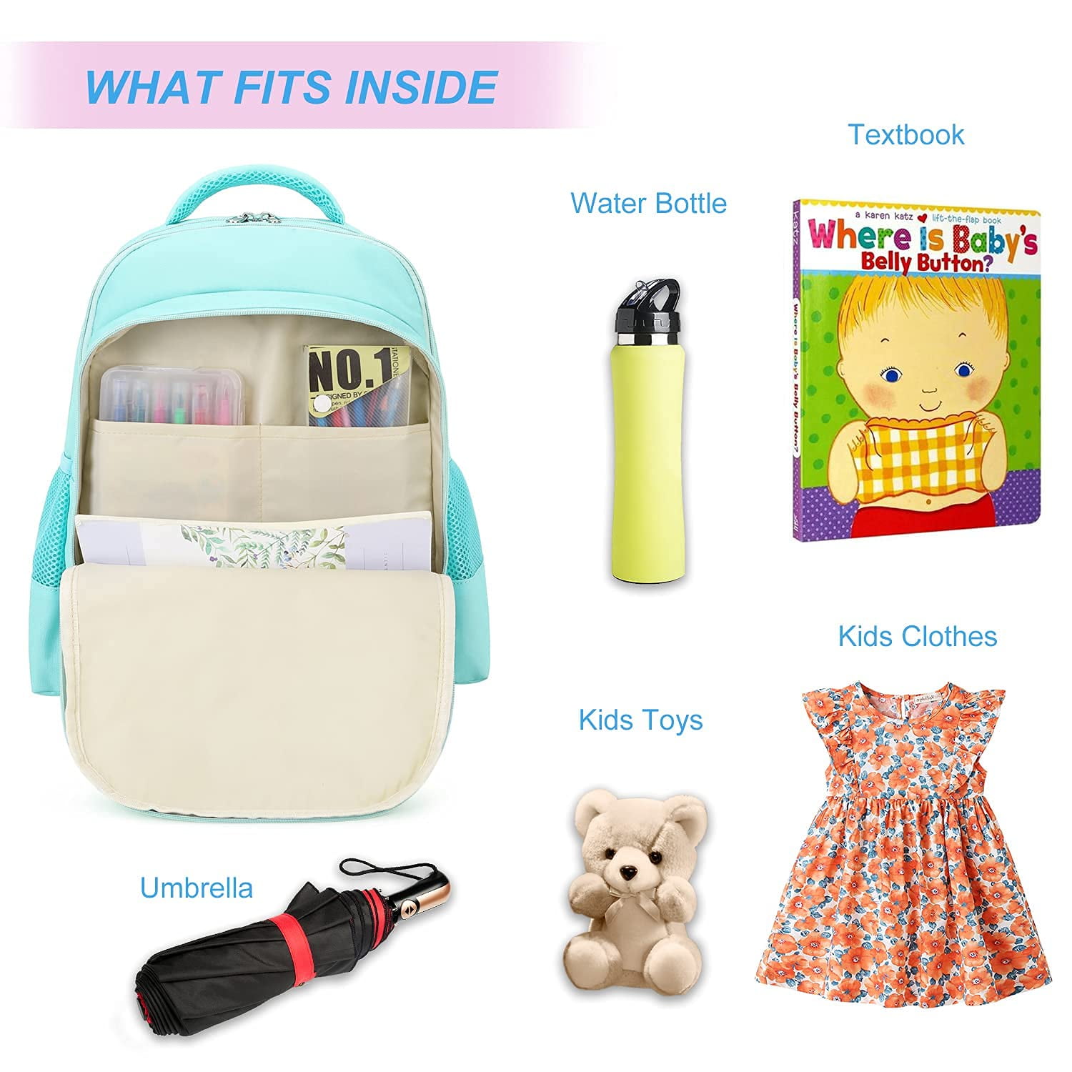 Foto 7 pulgar | Juego De Tres Bolsas Para Libros Para Niños Y Niñas Con Lonchera - Venta Internacional.