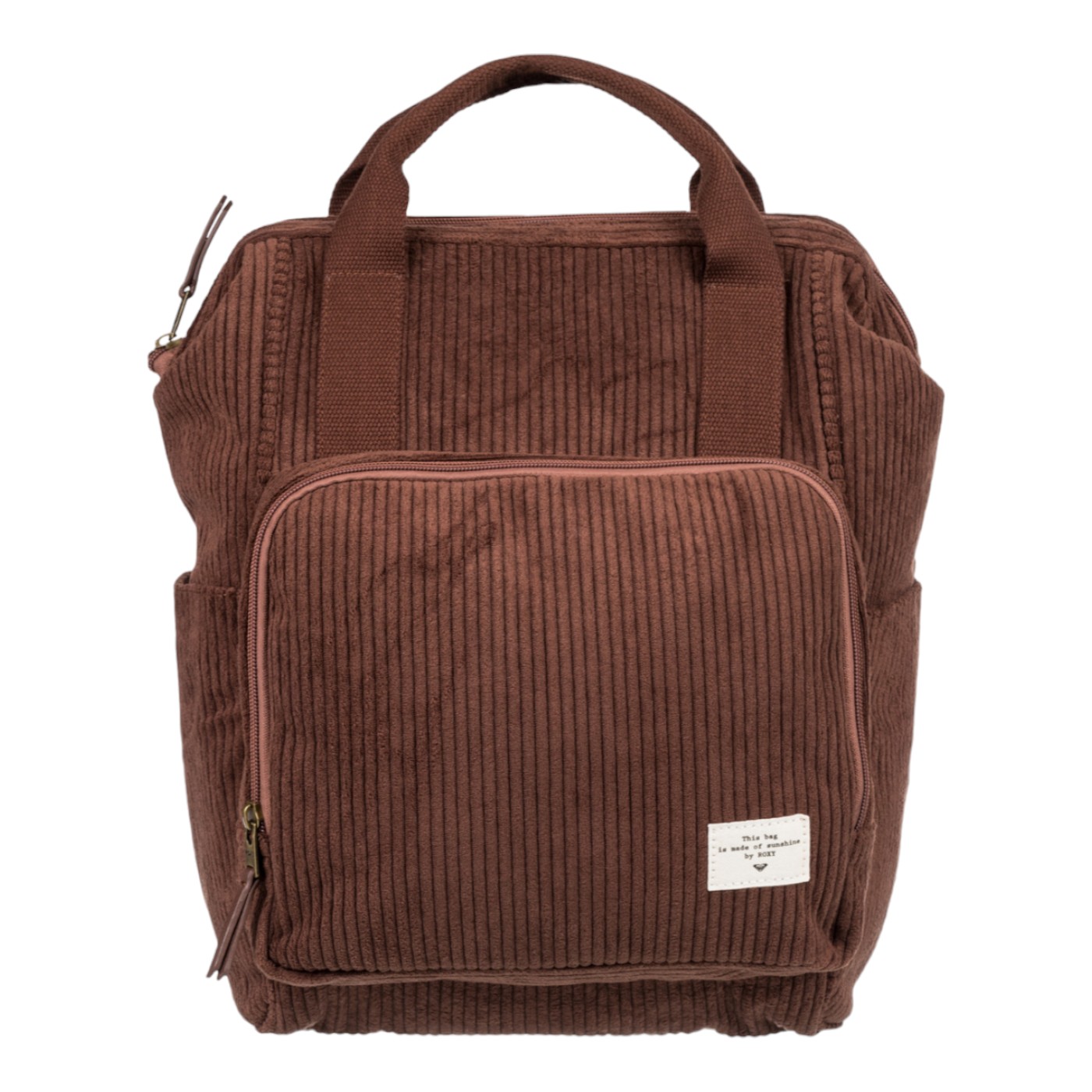 Mochila Roxy Cozy Para Mujer Color Cafe Modelo Erjbp04652rsy0