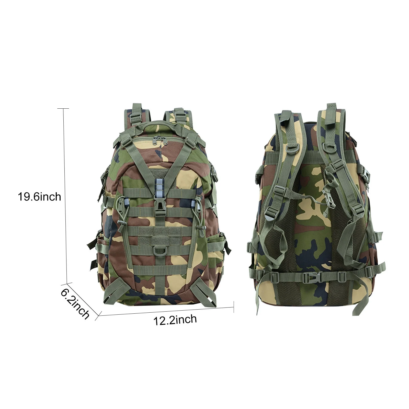 Foto 3 pulgar | Mochila de Camuflaje Impermeable  - Venta Internacional