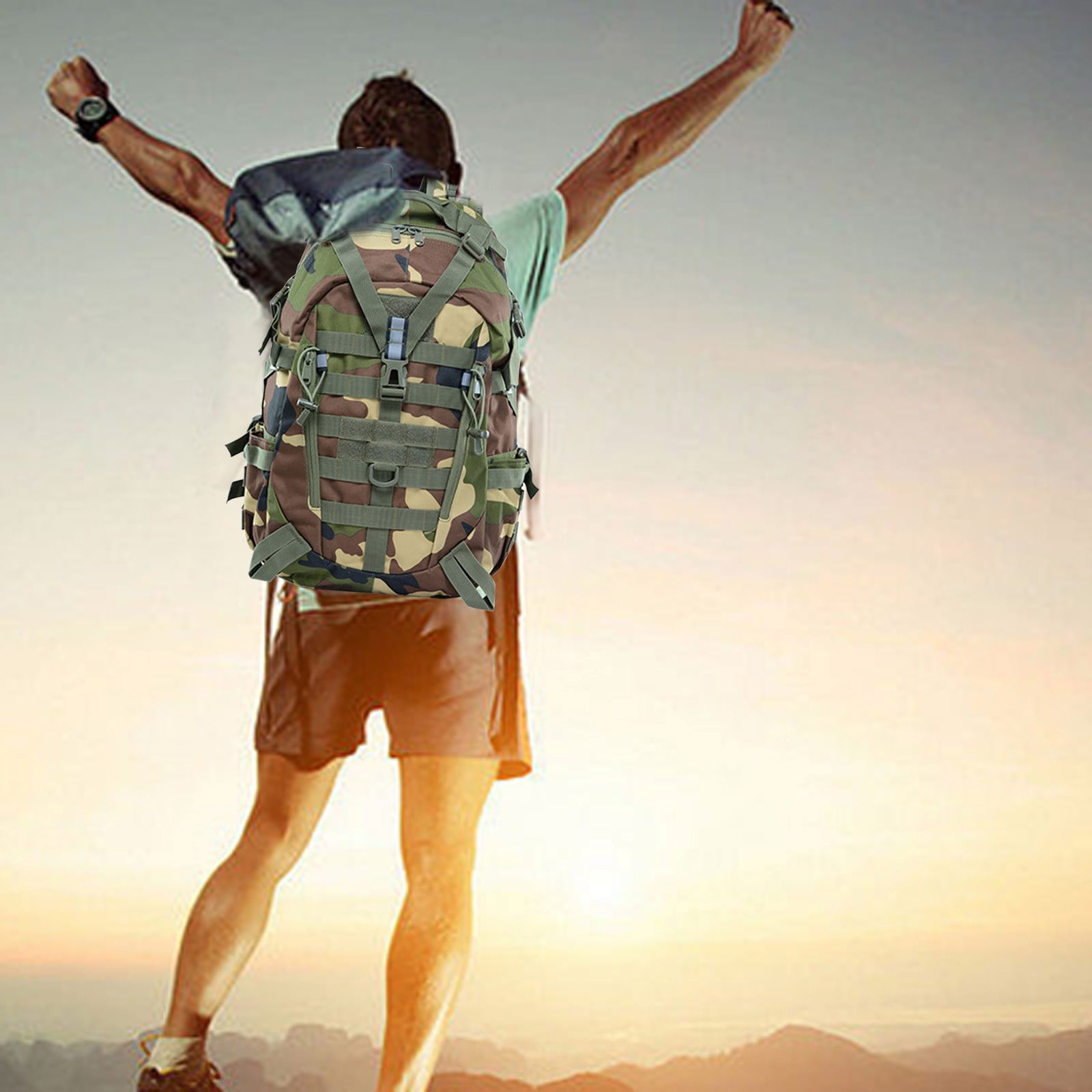 Foto 4 pulgar | Mochila de Camuflaje Impermeable  - Venta Internacional
