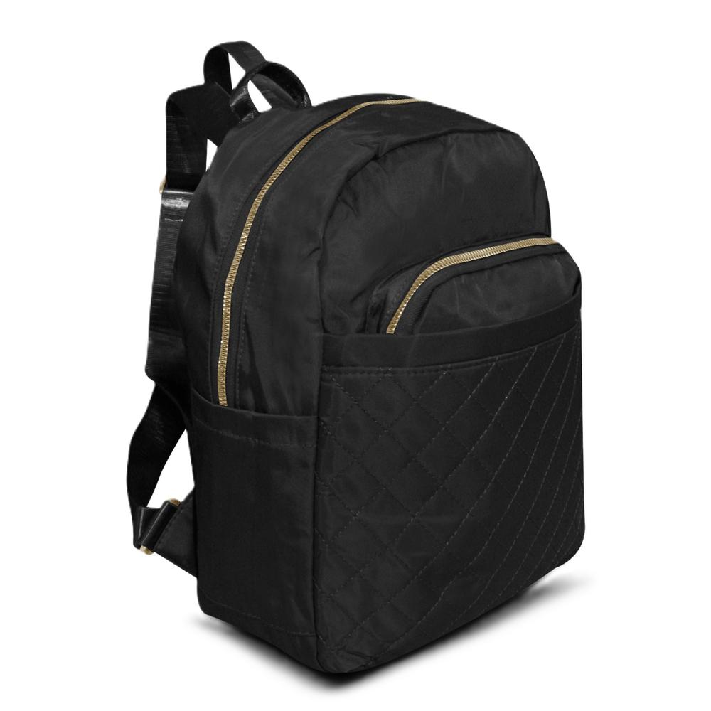 Foto 3 pulgar | Mochila Backpack Poliéster Mccarthy Mc-022/3 Para Mujer Negro