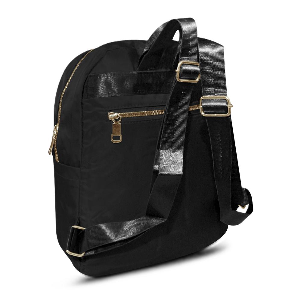 Foto 5 pulgar | Mochila Backpack Poliéster Mccarthy Mc-022/3 Para Mujer Negro