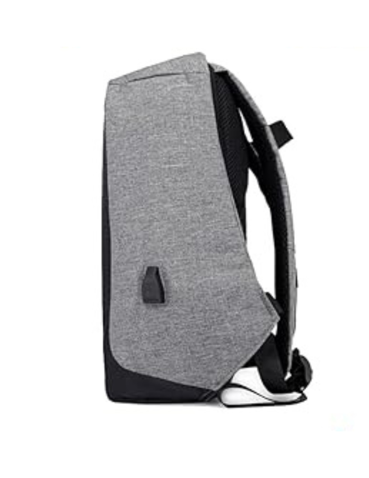 Foto 3 pulgar | Mochila Antirrobo para Laptop Bluelander Gris Expandible Impermeable con Puerto USB