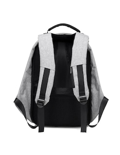 Foto 3 | Mochila Antirrobo para Laptop Bluelander Gris Expandible Impermeable con Puerto USB
