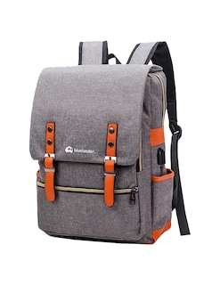 Foto 1 | Mochila Antirrobo para Laptop Bluelander Gris Impermeable Puerto de Carga USB