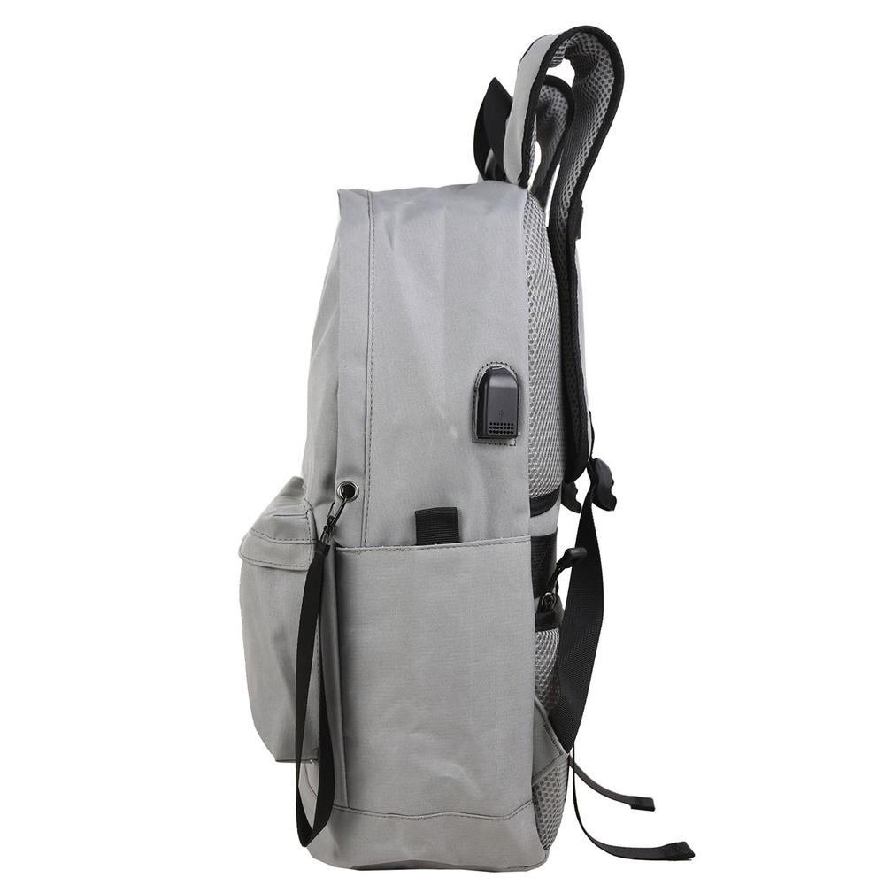 Foto 4 pulgar | Mochila Skv B21071 Gris Gris