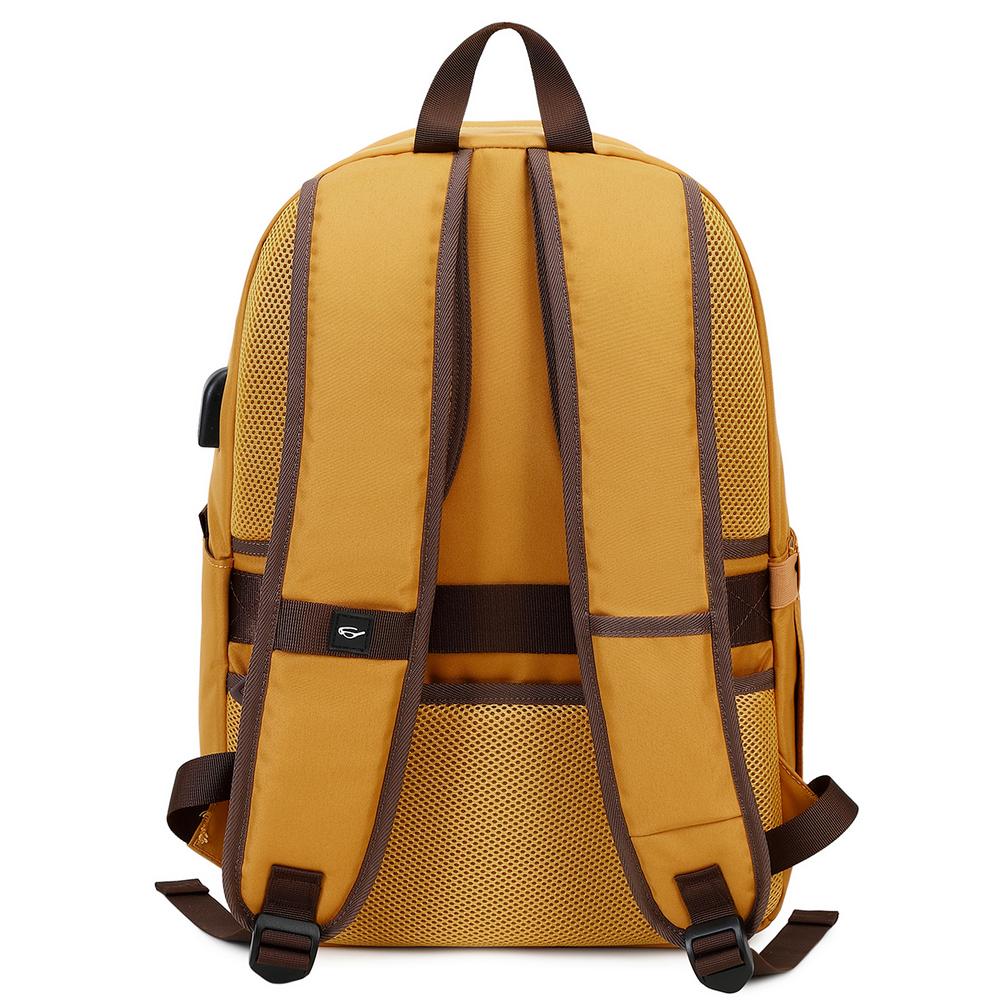 Foto 4 pulgar | Mochila Skv B21071 Amarilla Amarillo
