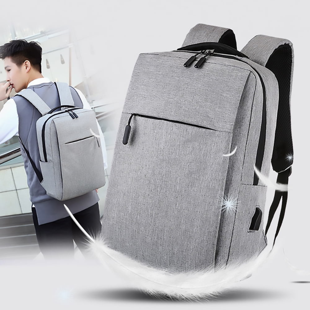 Foto 8 pulgar | Mochila Kivdit Boys Para Portátil De Gran Capacidad De 15,6 Pulgadas, Color Gris - Venta Internacional.
