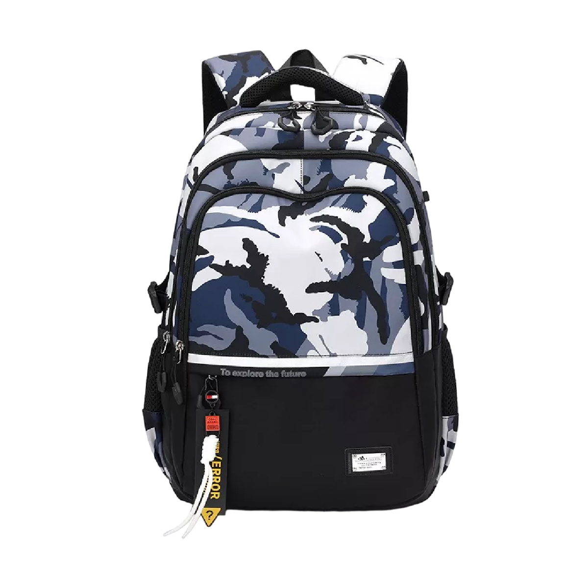 Mochila De Hombro M M -05 Hombres De Gran Capacidad De Ocio De Viaje Bolsa  Azul Camuflaje