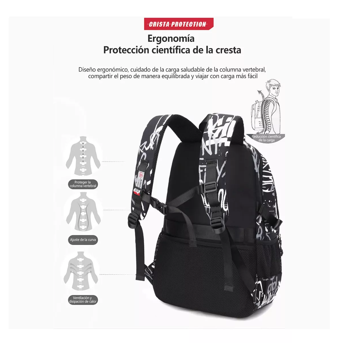 Foto 3 pulgar | Mochila De Hombro M M -05 Hombres De Gran Capacidad De Ocio De Viaje Bolsa  Azul Camuflaje