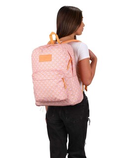 Foto 6 | Mochila Jansport Superbreak Durable Y Ligera Rosa - Venta Internacional.