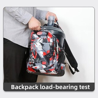 Foto 4 | Mochila Ligera Impermeable De 25 Litros Roja Para Niños De 8 A 14 Años - Venta Internacional.