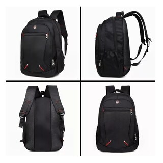 Foto 3 | Mochila de Hombro Mm-03 Ligera Simple Negro