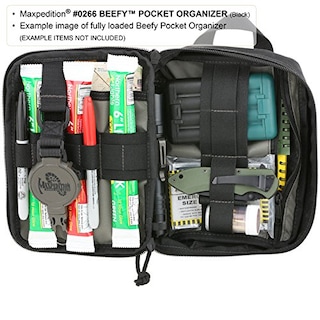 Foto 2 | Organizador De Bolsillo Maxpedition Beefy 2014 Negro - Venta Internacional.