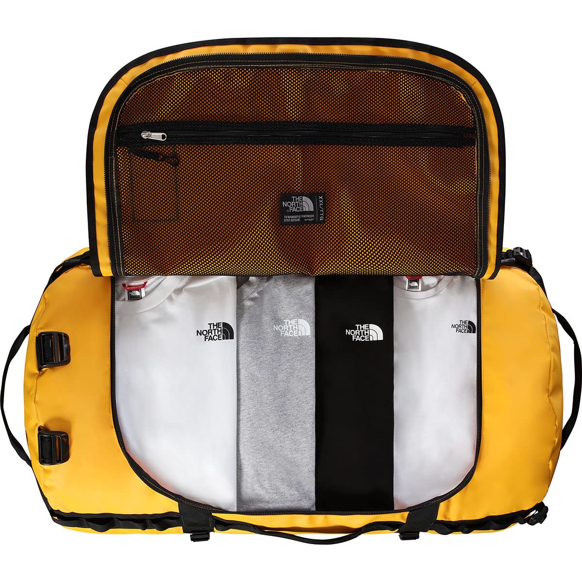 Foto 3 pulgar | Bolsa De Lona The North Face Base Camp Xxl 150 L Summit Gold/tnf - Venta Internacional.