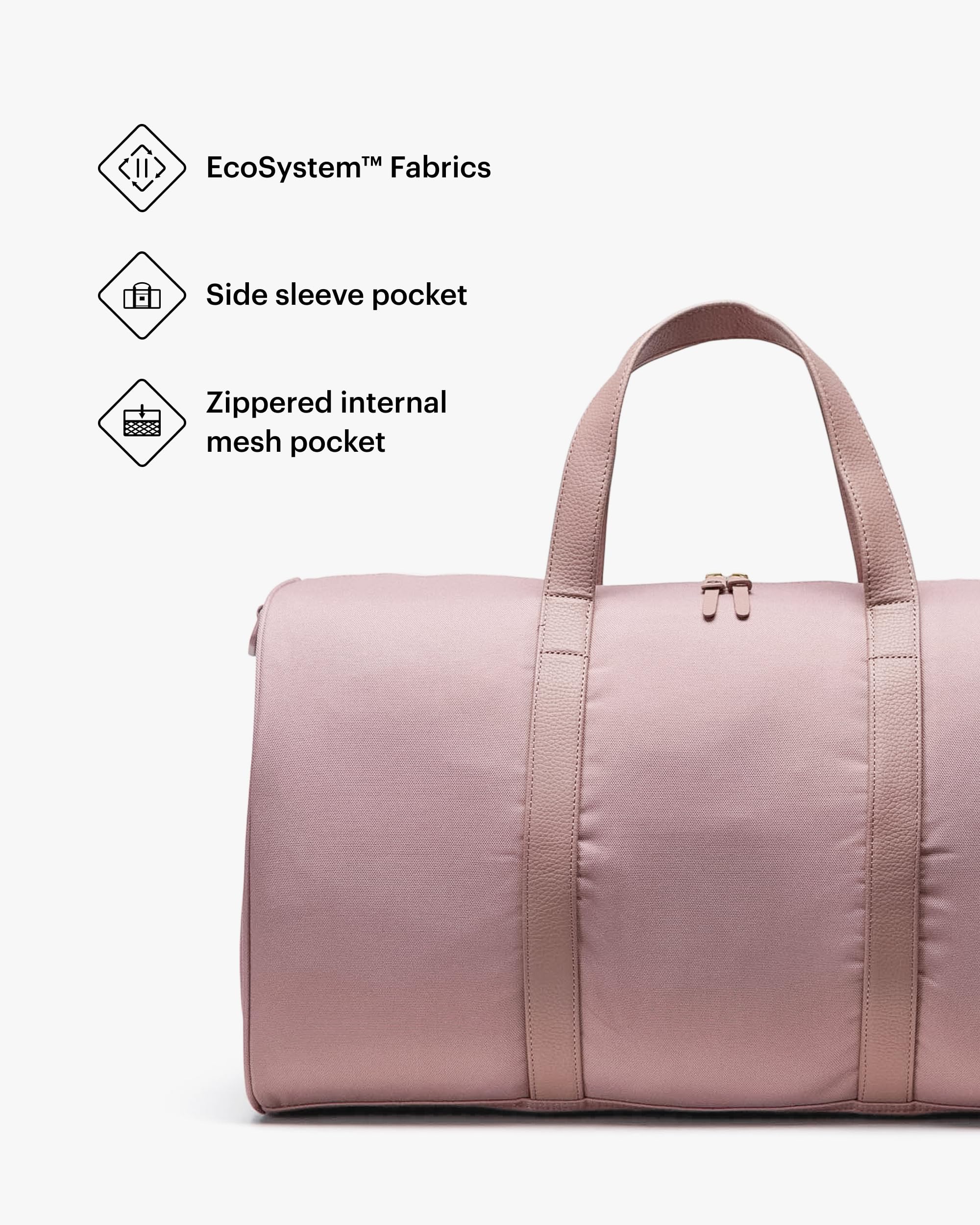 Foto 4 pulgar | Bolsa De Lona Herschel Supply Co. Novela De Herschel Ash Rose - Venta Internacional.