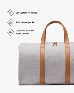 Foto 3 | Bolsa De Lona Herschel Supply Co. Herschel Novel, Gris Claro - Venta Internacional.